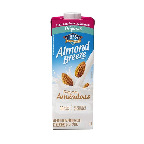 Bebida Almond Breeze com Almêndoa e Aveia Caixa 1L
