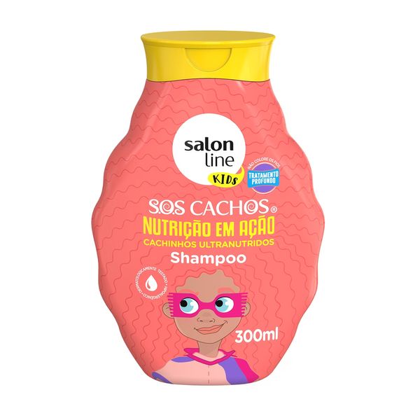 Shampoo Infantil SALON LINE S.O.S Cachos Kids Definição frasco 300ml