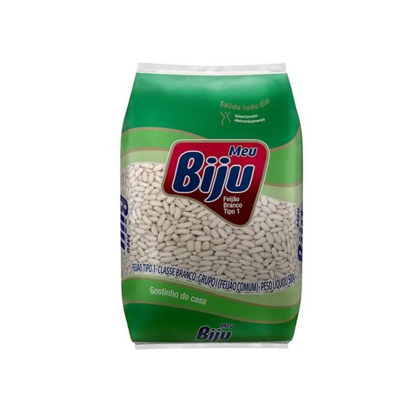 Feijão Branco MEU BIJU Pacote 500g