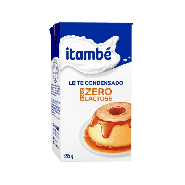 Leite Condensado ITAMBÉ Zero Lactose Caixa 395g