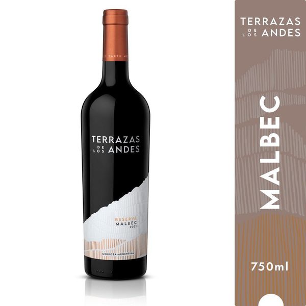 Vinho Tinto Argentino TERRAZAS Reserva Malbec Garrafa 750ml