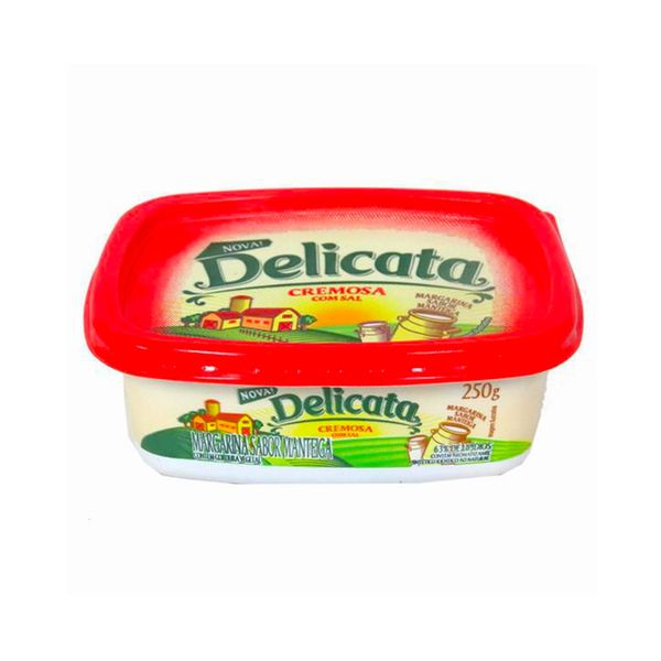 Margarina DELICATA Cremoso Com Sal Porte 250g