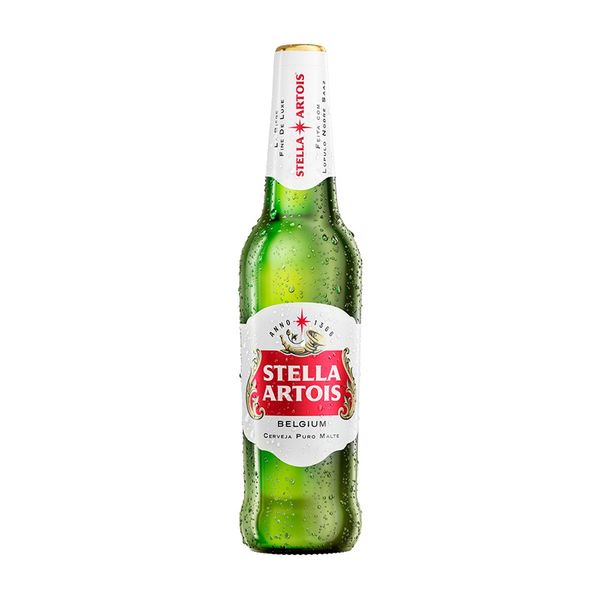 Cerveja Lager Premium STELLA ARTOIS One Way Puro Malte Garrafa 600ml