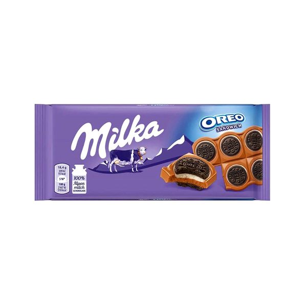 Chocolate em Barra MILKA Oreo Sandwich 92g