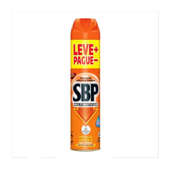 Multi Inseticida SBP Aerossol Leve+ Pague- 450ml