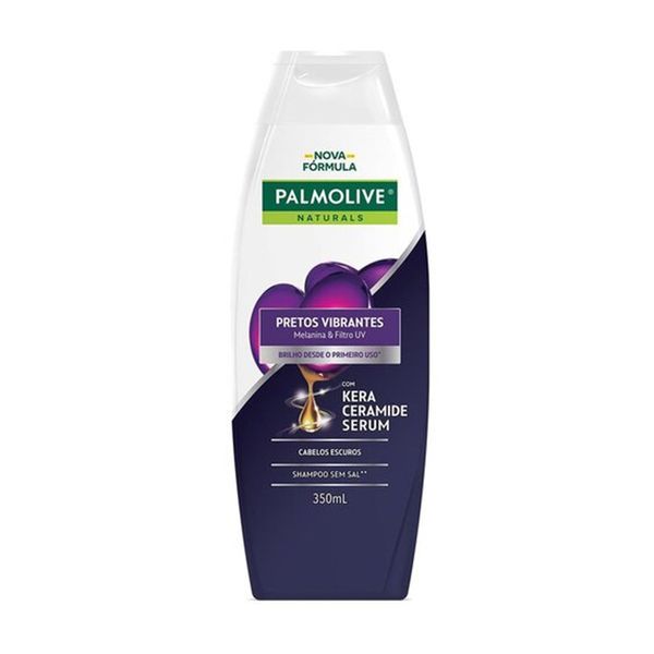 Shampoo Palmolive Naturals Pretos Vibrantes Frasco 350ml