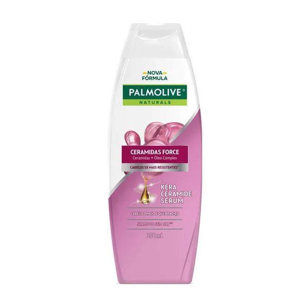 Shampoo Palmolive Naturals Ceramidas + Óleo Complex Frasco 350ml