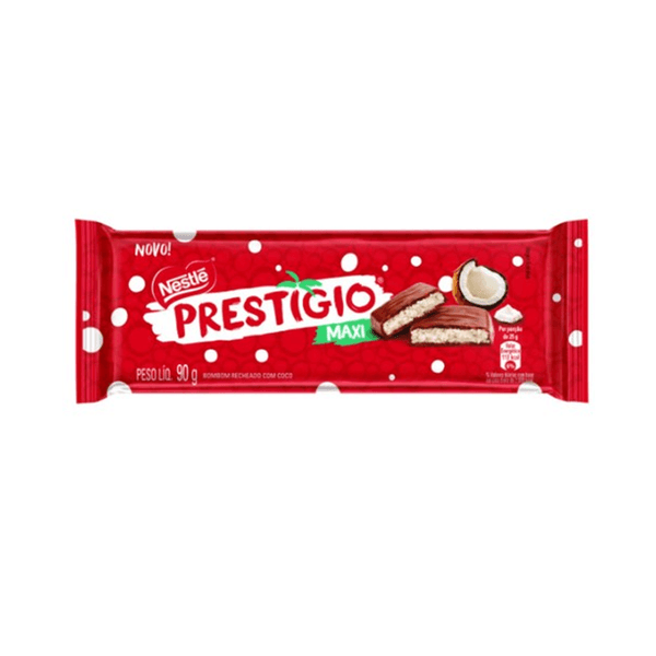 Chocolate Nestlé Max Prestígio Embalagem 90g
