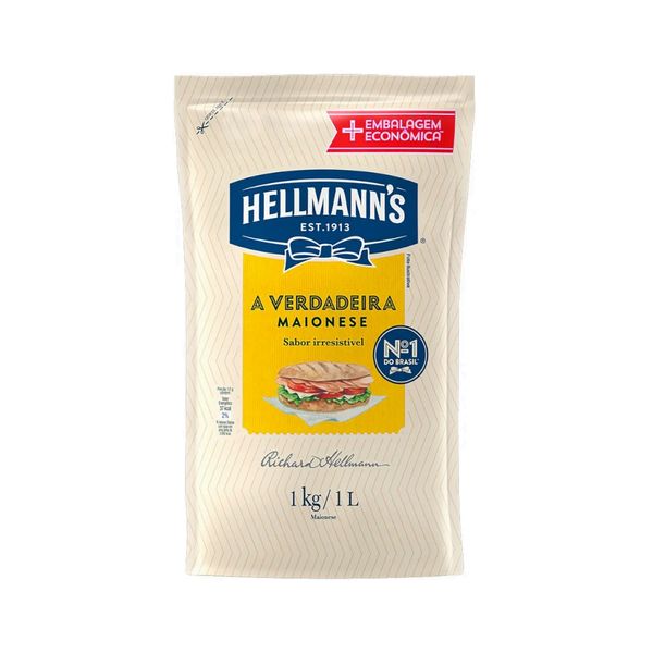 Maionese Hellmanns Original Embalagem econômica 1kg