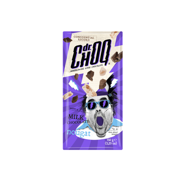 Chocolate Dr. Choq Nougat Sabor Milka Tablete 150g