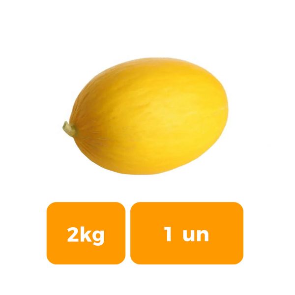 Melão Amarelo Aproximadamente 2kg