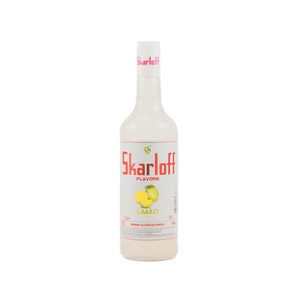 Vodka SKARLOFF Limão garrafa 965ml