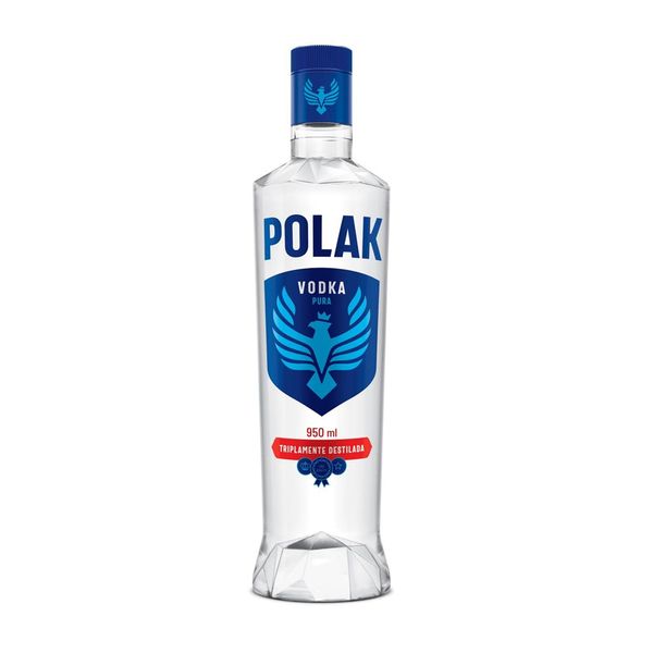 Vodka POLAK Tridestilada Garrafa 950ml