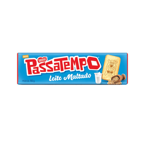 Biscoito PassaTempo Sabor Leite Maltado Embalagem 150g