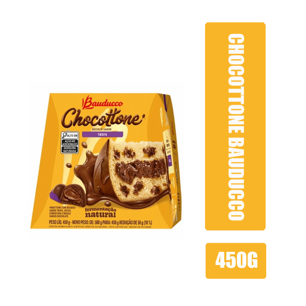 Chocottone Bauducco Sabor Trufa Caixa 450g