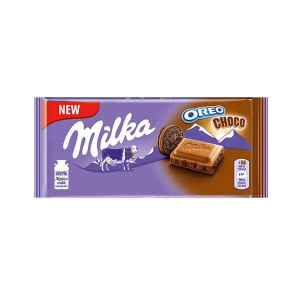 Chocolate em Barra Milka Oreo Brownie Embalagem 100g