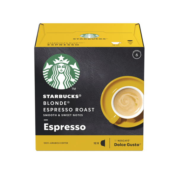 Café em Cápsula Starbucks Blonde Espresso Roast Contém 12 Cápsulas