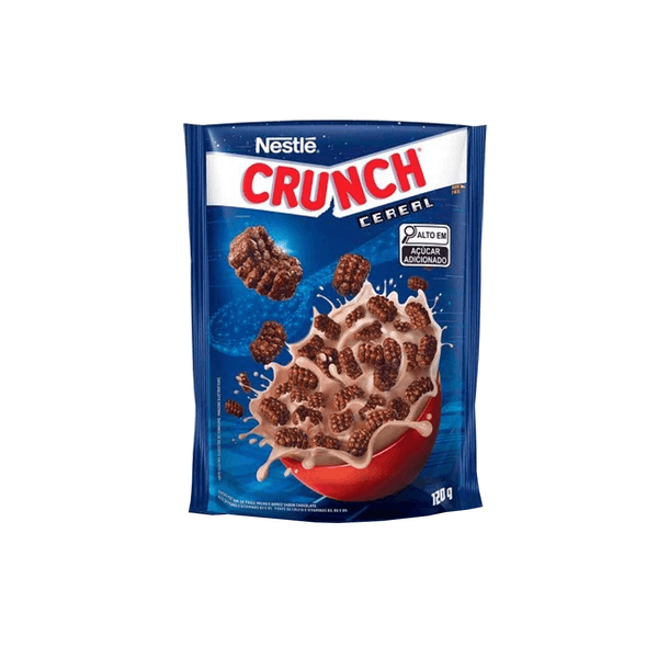 Cereal Matinal Nestlé Crunch Embalagem 120g
