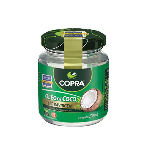 Óleo de Coco Extra Virgem COPRA Frasco 200ml