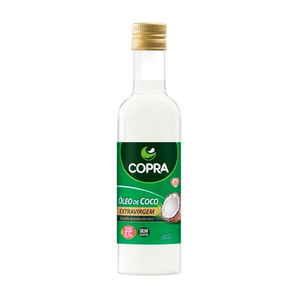 Óleo de Coco COPRA Orgânico Garrafa 250ml