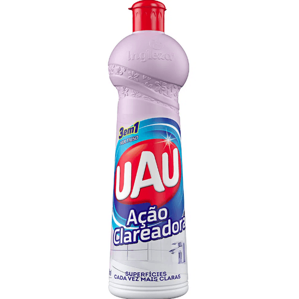 Limpador UAU Multiuso Perfumado Ação Clareadora Frasco 500ml Limpador UAU Multiuso Perfumado Ação Clareadora Frasco 500ml
