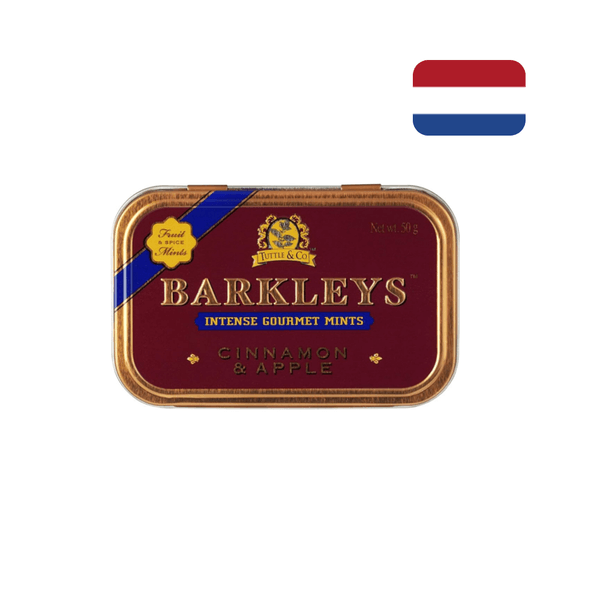 Bala Holandês Barkleys Sabor Cinnamon Apple Embalagem 50g