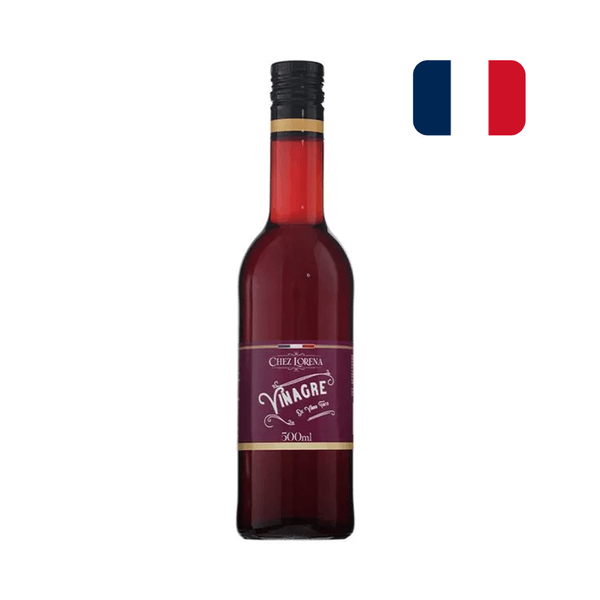 Vinagre Francês de Vinho Tinto Chez Lorena Garrafa 500ml