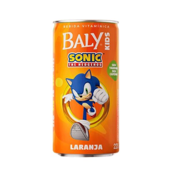 Energético BALY Sonic Kids Laranja Lata 220ml