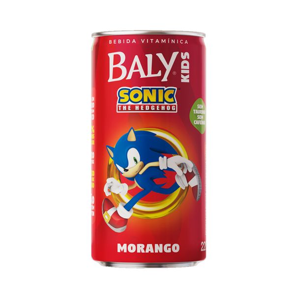 Energético BALY Sonic Kids Morango Lata 220mlL