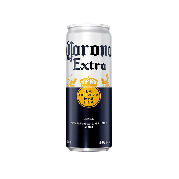 Cerveja Corona Extra Sleek Pilsen Lata 350ml