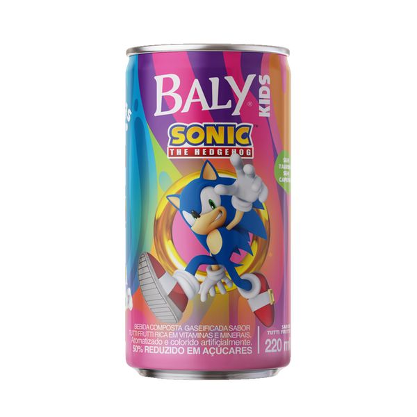 Energético BALY Sonic Kids Tutti Frutti Lata 220ml