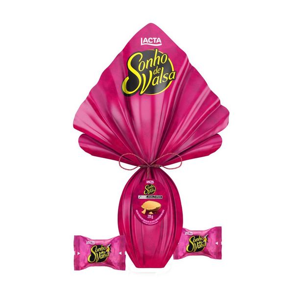 Ovo de Páscoa LACTA Sonho de Valsa 277g Ovo de Páscoa LACTA Sonho de Valsa 277g