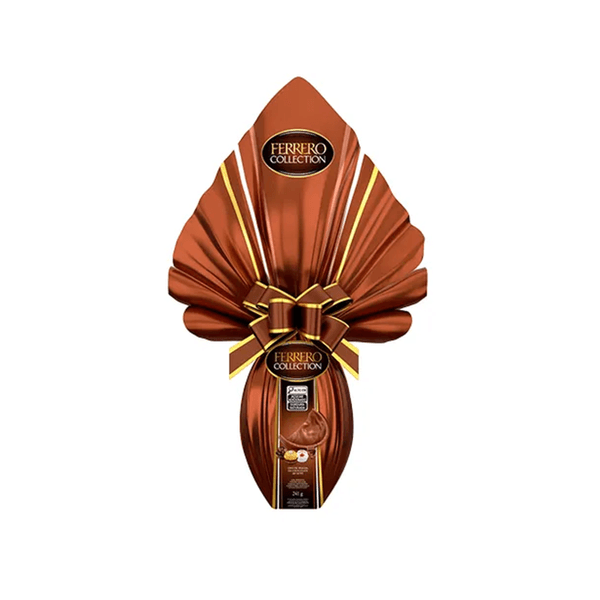 Ovo de Páscoa Collection Ferrero Rocher Embalagem 241g