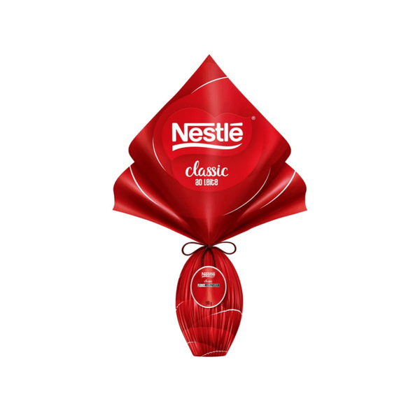 Ovo de Páscoa Nestlé Classic Chocolate Ao Leite Embalagem 199g
