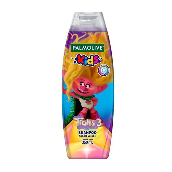 Shampoo Infantil PALMOLIVE Kids Trolls Crespos Frasco 350ml