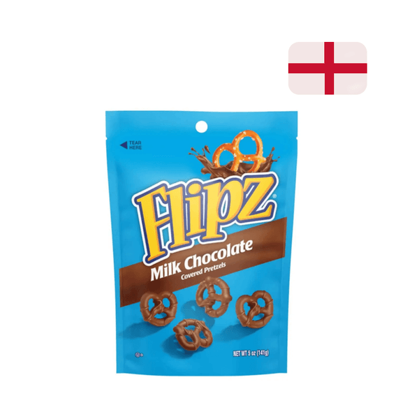 Biscoito Doce Flipz Milk Sabor Chocolate Embalagem 141g