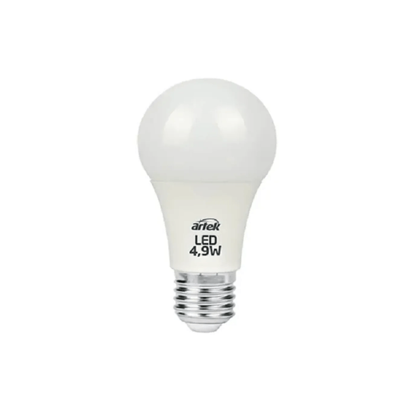 Lâmpada Led Bulbo ARTEK 127V-220 6500K 4.9W Bivolt Luz Branca