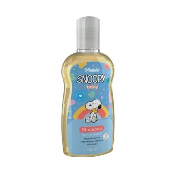 Shampoo Infantil SNOOPY BABY Toque de Algodão 200ml