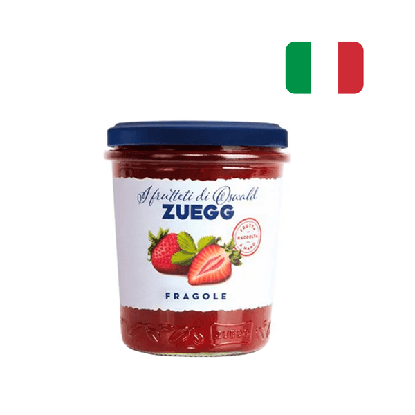 Geleia Italiana Sem Açúcar Zuegg Sabor Morango Frasco 320g