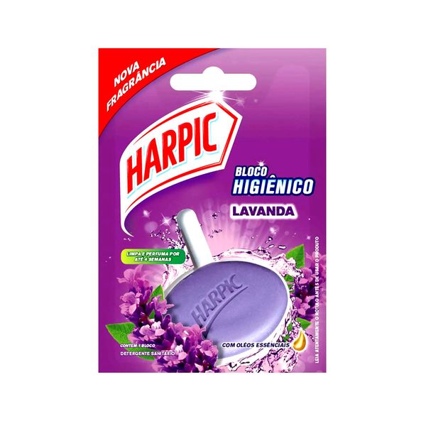 Detergente Sanitário Bloco HARPIC Lavanda 1un