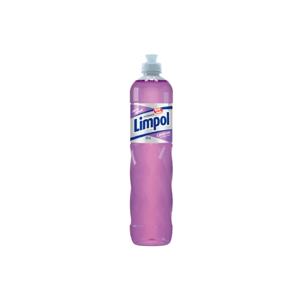 Detergente Líquido Limpol Lavanda com Glicerina Embalagem 500ml