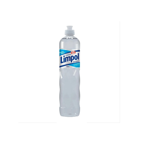 Detergente Líquido Limpol Cristal Embalagem 500ml