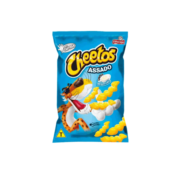 Salgadinho Cheetos Elma Chips Assado Onda Requeijão Embalagem 45g