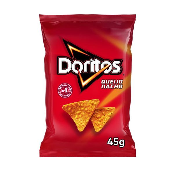 Salgadinho de Milho Doritos Elma Chips Sabor Queijo Nacho Embalagem 45g