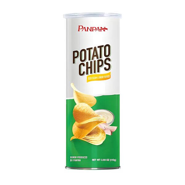 Batata Chips POTATO CHIPS Onion Pote 110g Batata Chips POTATO CHIPS Onion Pote 110g