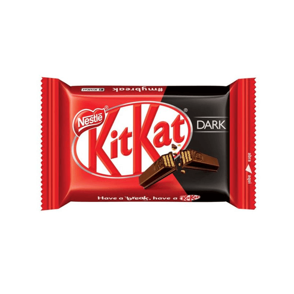 Biscoito em Barra Wafer Kitkat Nestlé Meio Amargo Embalagem 41,5g