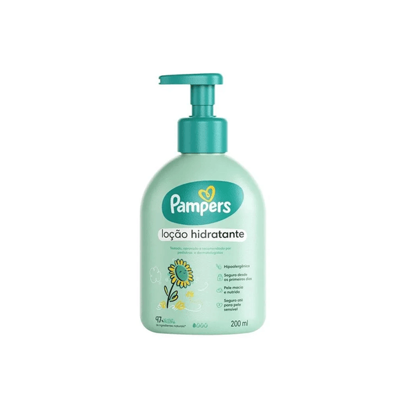 Loção Hidratante Girassol Pampers Embalagem 200ml