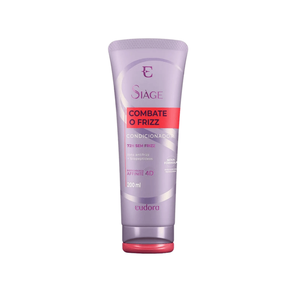 Condicionador Eudora Siàge Combate o Frizz Embalagem 200ml