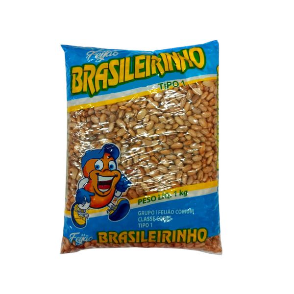 Feijão Carioca Tipo 1 BRASILEIRINHO Pacote 1kg