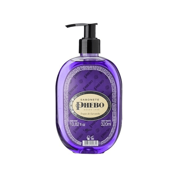 Sabonete Liquido Phebo Toque de Lavanda Embalagem 320ml